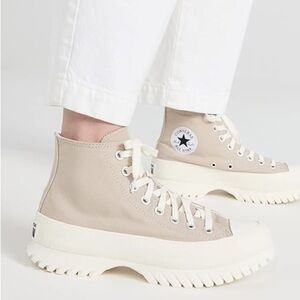 Converse Women's Beige High-Top Sneakers